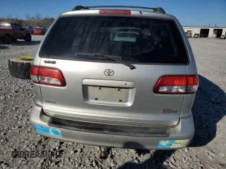 2002 Toyota Sienna LE with VIN 4T3ZF13C22U430158, listed as a Copart auction lot 87132674 with 309,458 mi miles and Salvage Title. Bid and sale history available at carsss.com. Image 6.