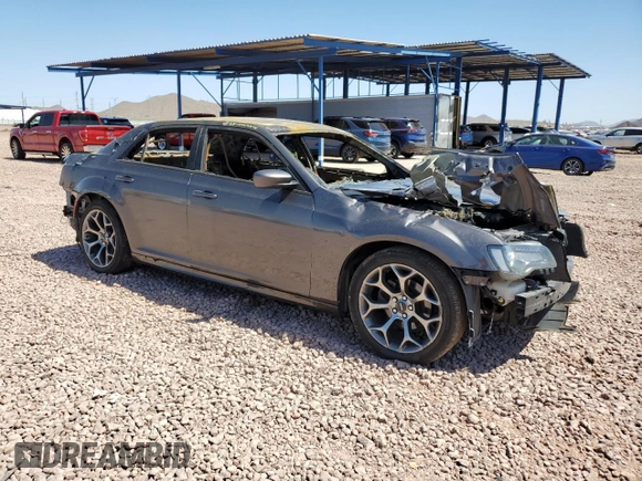 2018 Chrysler 300 S with VIN 2C3CCABG7JH293501, listed as a Copart auction lot 52521985 with Not Provided miles and Salvage Title. Bid and sale history available at DreamBid. Image 4.
