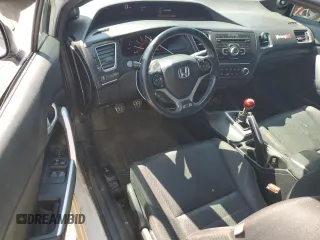 2013 Honda Civic Si with VIN 2HGFG4A56DH705475, listed as a Copart auction lot 61443235 with 156,656 mi miles and Salvage title. Bid and sale history available at DreamBid. Image 8.