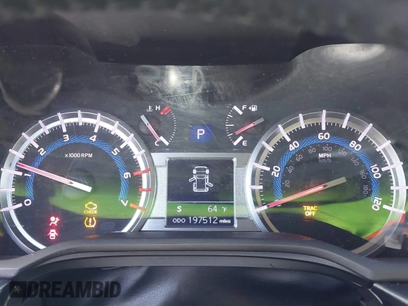 2014 Toyota 4Runner SR5 with VIN JTEZU5JR7E5078142, listed as a IAAI auction lot 41191786 with 197,512 mi miles and . Bid and sale history available at DreamBid. Image 7.