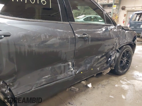 2021 Chevrolet Blazer LT with VIN 3GNKBJR43MS521587, listed as a IAAI auction lot 41176769 with 48,591 mi miles and . Bid and sale history available at DreamBid. Image 6.