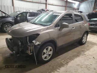 2020 Chevrolet Trax LT with VIN KL7CJLSB2LB348852, listed as a Copart auction lot 52501885 with 58,822 mi miles and Salvage Title. Bid and sale history available at DreamBid. Image 1.
