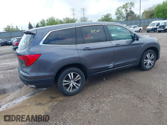 2016 Honda Pilot EX-L with VIN 5FNYF6H51GB097337, listed as a IAAI auction lot 42173415 with 145,415 mi miles. Bid and sale history available at carsss.com. Image 4.