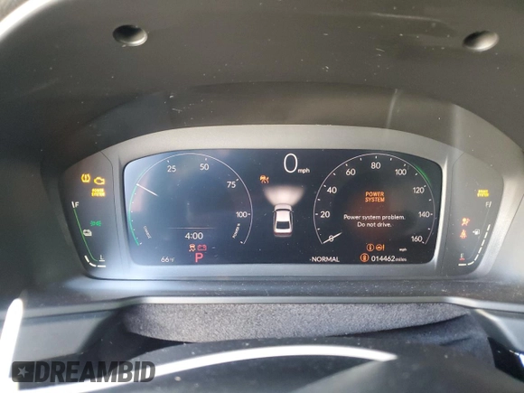 2024 Honda Accord Touring with VIN 1HGCY2F88RA001663, listed as a Copart auction lot 59710665 with 14,462 mi miles and Salvage title. Bid and sale history available at DreamBid. Image 9.