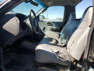 2002 Ford F-150 XL with VIN 1FTRF17222NB03008, listed as a Copart auction lot 46364635 with 136,298 mi miles and Salvage Title. Bid and sale history available at carsss.com. Image 7.