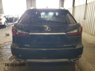 2020 Lexus RX 350 with VIN 2T2HZMDA4LC244226, listed as a Copart auction lot 55571615 with 31,410 mi miles and Salvage Title. Bid and sale history available at DreamBid. Image 6.