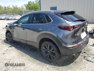 2025 Mazda CX-30 S Select Sport with VIN 3MVDMBBM7SM756568, listed as a Copart auction lot 55037455 with Not Provided miles and Clean Title. Bid and sale history available at carsss.com. Image 2.