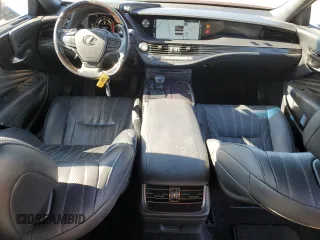 2018 Lexus LS with VIN JTHC51FF8J5003277, listed as a Copart auction lot 77410384 with 36,068 mi miles and Salvage Title. Bid and sale history available at carsss.com. Image 8.