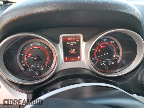 2019 Dodge Journey SE with VIN 3C4PDCBB4KT845488, listed as a Copart auction lot 51979095 with 40,336 mi miles and Salvage Title. Bid and sale history available at DreamBid. Image 9.