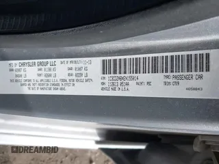 2014 Dodge Avenger SE with VIN 1C3CDZABXEN155014, listed as a IAAI auction lot 41554588 with 154,145 mi miles and . Bid and sale history available at DreamBid. Image 9.