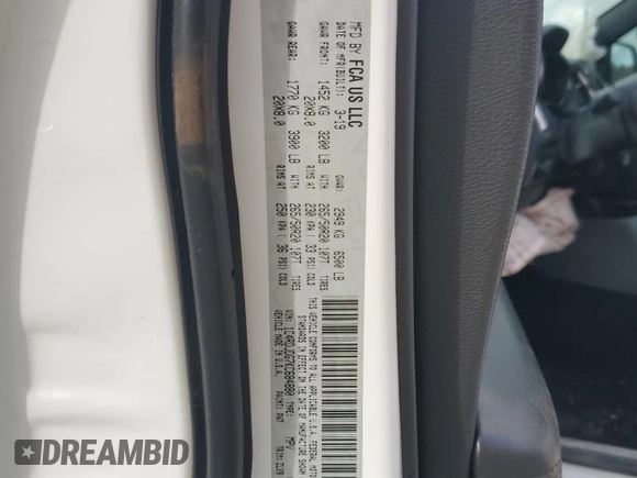 2019 Dodge Durango GT Plus with VIN 1C4RDJDG7KC684880, listed as a Copart auction lot 49504305 with 139,540 mi miles and Salvage Title. Bid and sale history available at DreamBid. Image 14.