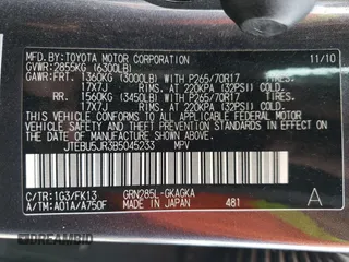 2011 Toyota 4Runner Trail with VIN JTEBU5JR3B5045233, listed as a Copart auction lot 49321485 with 167,615 mi miles and Salvage title. Bid and sale history available at DreamBid. Image 13.