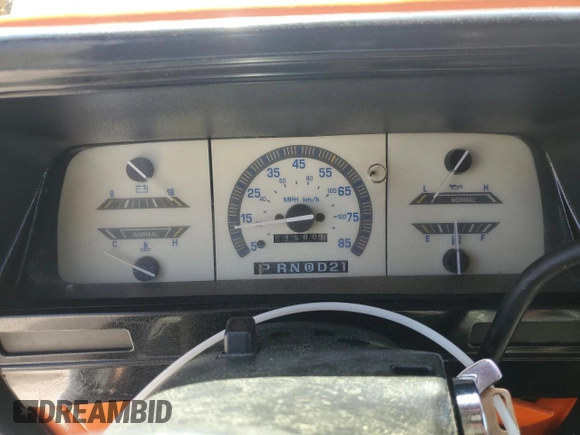1992 Ford Ranger with VIN 1FTCR10AXNUC80706, listed as a Copart auction lot 55174895 with 87,000 mi miles and Salvage title. Bid and sale history available at DreamBid. Image 9.