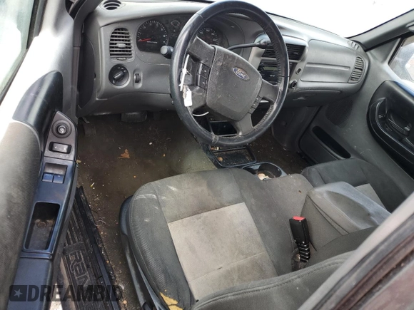 2010 Ford Ranger XL with VIN 1FTKR1ED6APA65525, listed as a Copart auction lot 46124935 with 275,826 mi miles and Salvage Title. Bid and sale history available at DreamBid. Image 8.