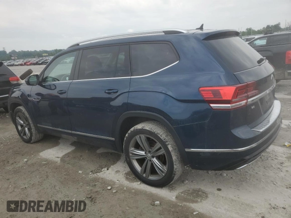2018 Volkswagen Atlas SE with VIN 1V2PR2CA9JC535475, listed as a Copart auction lot 59427055 with 114,222 mi miles and Salvage title. Bid and sale history available at DreamBid. Image 2.