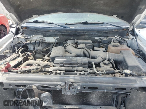 2010 Ford F-150 XL with VIN 1FTFW1EV9AFA76530, listed as a Copart auction lot 51303695 with 261,542 mi miles and Salvage Title. Bid and sale history available at DreamBid. Image 11.