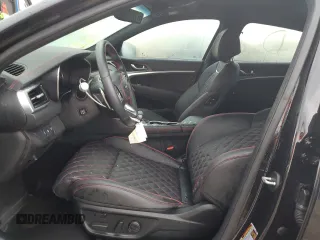 2024 Genesis G70 3.3T Sport Advanced with VIN KMTG54SE6RU137127, listed as a Copart auction lot 76908074 with Not Provided miles and Non Repairable. Bid and sale history available at carsss.com. Image 7.