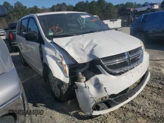 2014 Dodge Grand Caravan SE with VIN 2C4RDGBGXER244637, listed as a Copart auction lot 47122995 with 322,508 mi miles and Salvage Title. Bid and sale history available at DreamBid. Image 4.