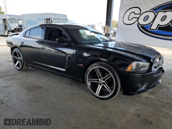 2013 Dodge Charger SE with VIN 2C3CDXBG9DH514410, listed as a Copart auction lot 54234975 with 85,359 mi miles and Salvage Title. Bid and sale history available at DreamBid. Image 4.