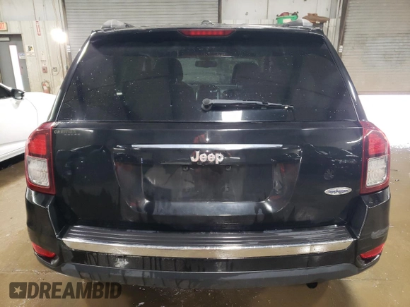 2014 Jeep Compass Latitude with VIN 1C4NJCEA2ED887736, listed as a Copart auction lot 51675375 with 103,403 mi miles and Salvage Title. Bid and sale history available at carsss.com. Image 6.
