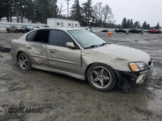2001 Subaru Legacy with VIN 4S3BE645016202306, listed as a Copart auction lot 45784295 with 93,256 mi miles and Salvage title. Bid and sale history available at DreamBid. Image 4.
