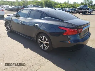 2017 Nissan Maxima SL with VIN 1N4AA6AP9HC434613, listed as a Copart auction lot 57560025 with 99,433 mi miles and Salvage title. Bid and sale history available at DreamBid. Image 2.