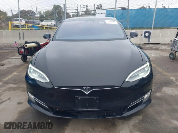 2018 Tesla Model S 75D with VIN 5YJSA1E42JF265691, listed as a IAAI auction lot 41886105 with 99,485 mi miles and . Bid and sale history available at DreamBid. Image 12.