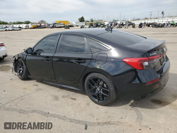 2024 Honda Civic Sport z VIN 2HGFE2F57RH528722, wystawiony jako Copart lot #56682545 z przebiegiem 13 842 mil mil oraz Szkoda całkowita • Salvage title. Historia ofert i sprzedaży dostępna na DreamBid. Obrazek 2.