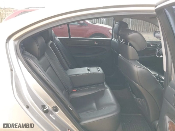2009 Hyundai Genesis with VIN KMHGC46EX9U054715, listed as a IAAI auction lot 41843243 with 278,521 mi miles. Bid and sale history available at carsss.com. Image 8.