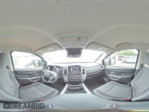 2021 Nissan Titan SV with VIN 1N6AA1ED8MN534176, listed as a Copart auction lot 54574785 with 25,360 mi miles and Salvage title. Bid and sale history available at DreamBid. Image 14.