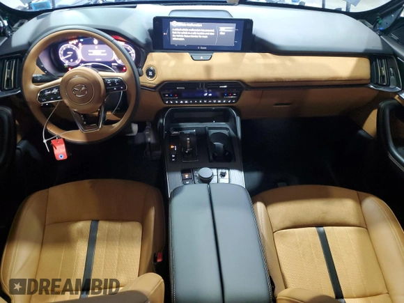 2025 Mazda CX-70 с VIN JM3KJEHC9S1112334, выставлен на аукционе Copart как лот 52044705 с пробегом 3 418 миль миль и Списание • Salvage title. История ставок и продаж доступна на DreamBid. Изображение 8.