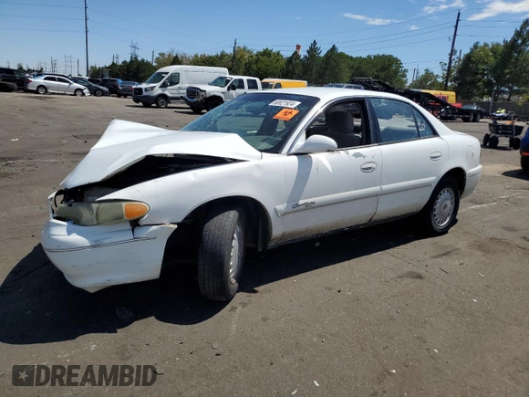 1999 Buick Century Custom with VIN 2G4WS52M9X1604884, listed as a Copart auction lot 68621924 with 0 mi miles and Salvage Title. Bid and sale history available at carsss.com. Image 1.