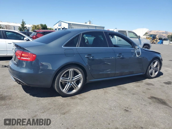 2010 Audi S4 Premium Plus with VIN WAUBGAFL5AA125662, listed as a Copart auction lot 68814494 with 101,519 mi miles and Salvage Title. Bid and sale history available at carsss.com. Image 3.