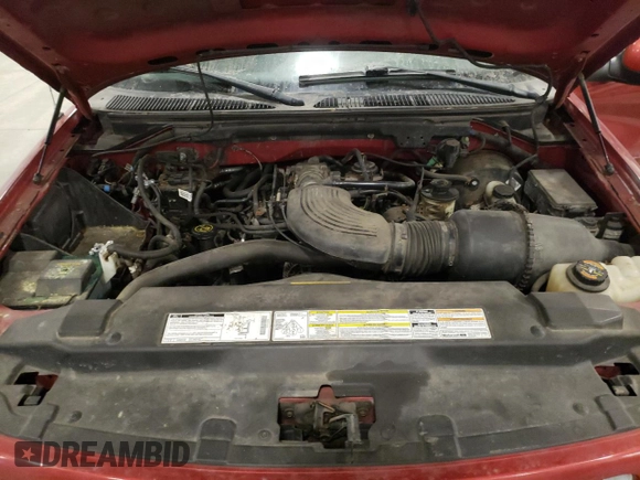 1999 Ford F-150 XL with VIN 1FTRX18LXXNC09573, listed as a Copart auction lot 45971425 with 0 mi miles and Salvage Title. Bid and sale history available at carsss.com. Image 12.
