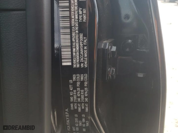 2017 Jeep Renegade Sport with VIN ZACCJAAH1HPF30892, listed as a Copart auction lot 78987903 with 93,247 mi miles. Bid and sale history available at carsss.com. Image 14.