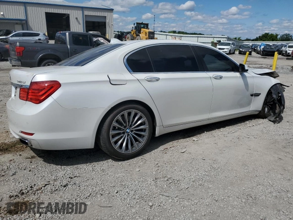 2012 BMW 7 Series 740Li с VIN WBAKB4C56CC575981, выставлен на аукционе Copart как лот 56058925 с пробегом 127 708 миль миль и Списание • Salvage title. История ставок и продаж доступна на DreamBid. Изображение 3.