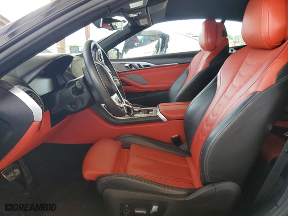 2019 BMW 8 Series M850i xDrive with VIN WBAFY4C59KBX38790, listed as a Copart auction lot 69656654 with 30,863 mi miles and Salvage Title. Bid and sale history available at carsss.com. Image 7.