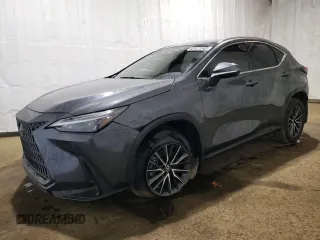 2023 Lexus NX with VIN 2T2GDCAZXPC003713, listed as a Copart auction lot 76096024 with 52,622 mi miles and Clean Title. Bid and sale history available at carsss.com. Image 1.