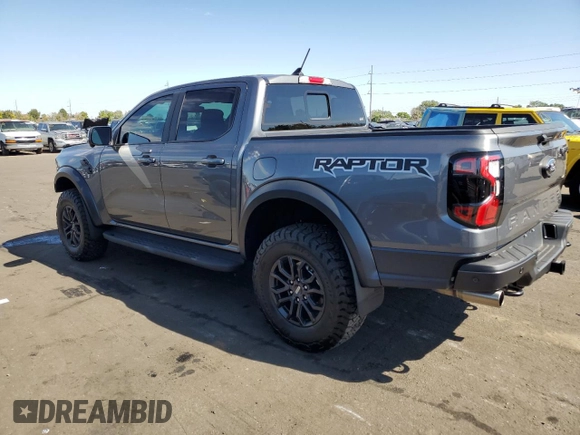 2024 Ford Ranger Raptor with VIN 1FTER4LR3RLE22871, listed as a Copart auction lot 73318024 with 2,752 mi miles and Salvage Title. Bid and sale history available at carsss.com. Image 2.