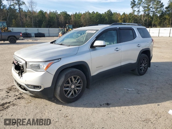 2017 GMC Acadia SLT with VIN 1GKKNMLS7HZ229351, listed as a Copart auction lot 83370514 with 186,690 mi miles and Salvage Title. Bid and sale history available at carsss.com. Image 1.