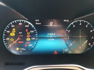 2023 Mercedes-Benz C 300 with VIN W1KWK8DB2PG119688, listed as a Copart auction lot 66155854 with 13,186 mi miles and Salvage Title. Bid and sale history available at DreamBid. Image 9.