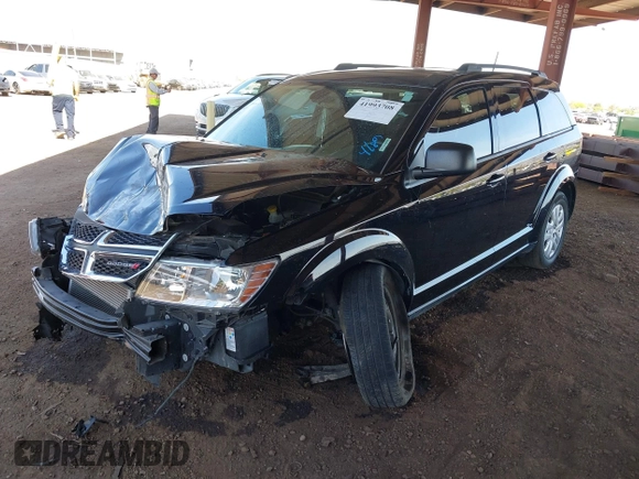 2020 Dodge Journey SE Value with VIN 3C4PDCAB8LT262330, listed as a IAAI auction lot 41993708 with 47,649 mi miles and . Bid and sale history available at DreamBid. Image 2.