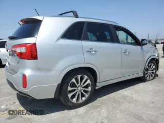 2014 Kia Sorento SX z VIN 5XYKW4A74EG547803, wystawiony jako Copart lot #58390675 z przebiegiem 138 424 mil mil oraz Szkoda całkowita • Salvage title. Historia ofert i sprzedaży dostępna na DreamBid. Obrazek 3.