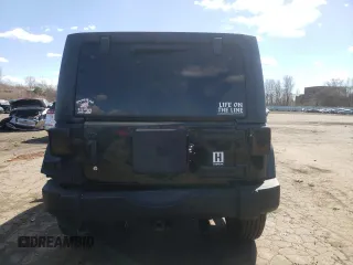 2016 Jeep Wrangler Unlimited Sport with VIN 1C4BJWDG8GL314780, listed as a Copart auction lot 49289995 with 150,790 mi miles and Salvage Title. Bid and sale history available at DreamBid. Image 6.