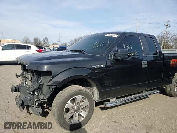 2014 Ford F-150 XL with VIN 1FTFX1CF4EKD90138, listed as a Copart auction lot 46899635 with 225,309 mi miles and Salvage Title. Bid and sale history available at carsss.com. Image 11.