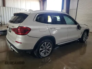 2018 BMW X3 xDrive30i with VIN 5UXTR9C5XJLD60568, listed as a Copart auction lot 54338055 with Not Provided miles and Salvage Title. Bid and sale history available at DreamBid. Image 3.