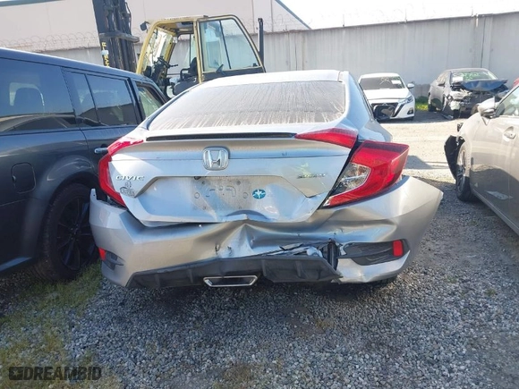 2019 Honda Civic Sedan Sport with VIN 19XFC2F84KE200822, listed as a IAAI auction lot 41753976 with 77,090 mi miles. Bid and sale history available at carsss.com. Image 16.