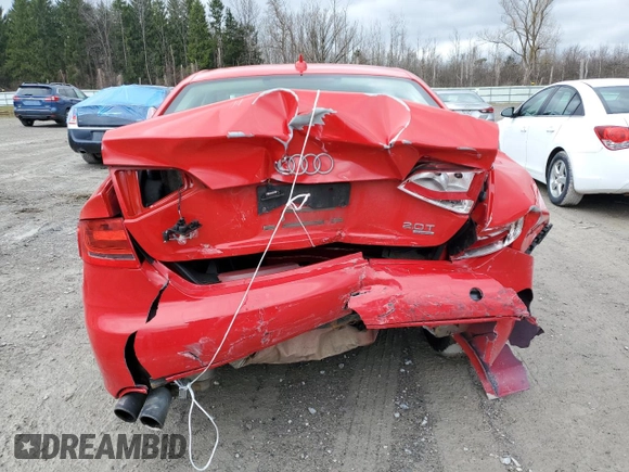2011 Audi A4 Premium z VIN WAUDFAFL2BA110257, wystawiony jako Copart lot #50890395 z przebiegiem Nie podano mil oraz Szkoda całkowita • Salvage title. Historia ofert i sprzedaży dostępna na DreamBid. Obrazek 6.