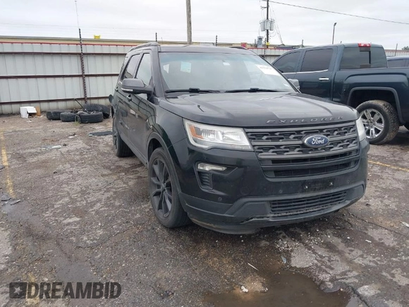 2018 Ford Explorer XLT with VIN 1FM5K8D83JGC20557, listed as a IAAI auction lot 41554727 with 98,180 mi miles and . Bid and sale history available at carsss.com. Image 1.