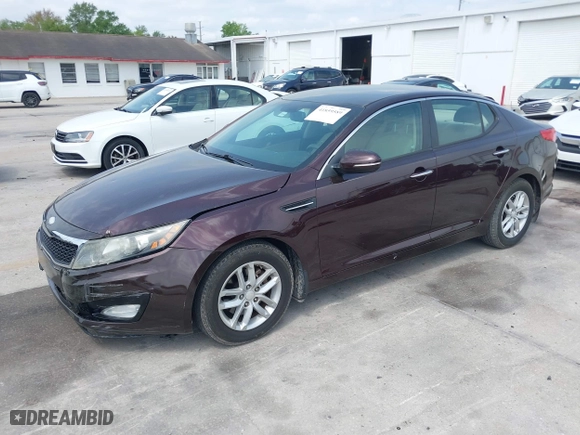2013 Kia Optima LX with VIN 5XXGM4A72DG203014, listed as a IAAI auction lot 41859589 with 110,099 mi miles. Bid and sale history available at carsss.com. Image 17.